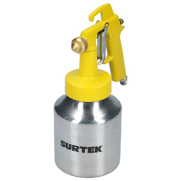 Surtek Low pressure paint gun with 50 psi working pressure, 1L cup
